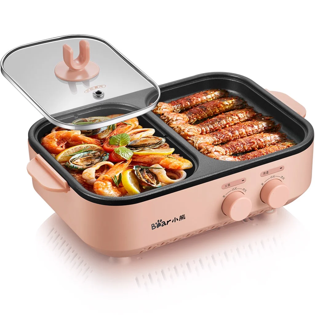 Nồi lẩu nướng đa năng Bear DKL-C12D1