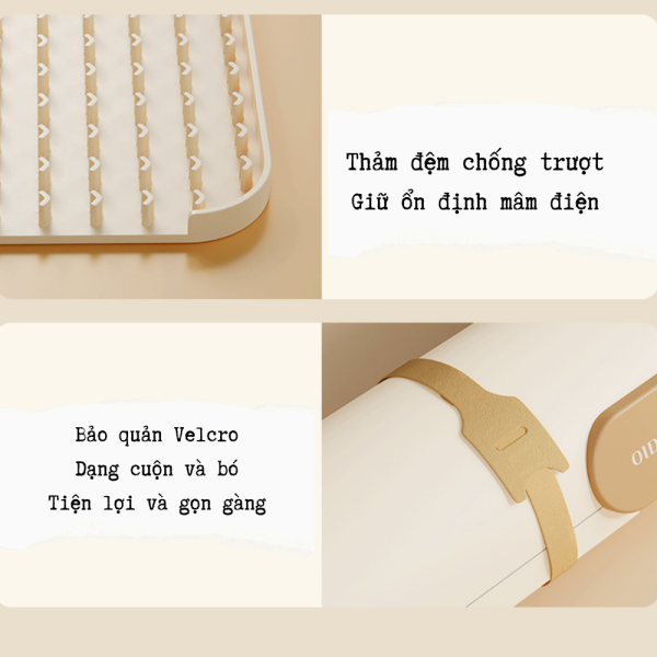 mâm điện hâm nóng