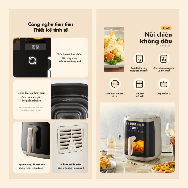 nồi chiên không dầu