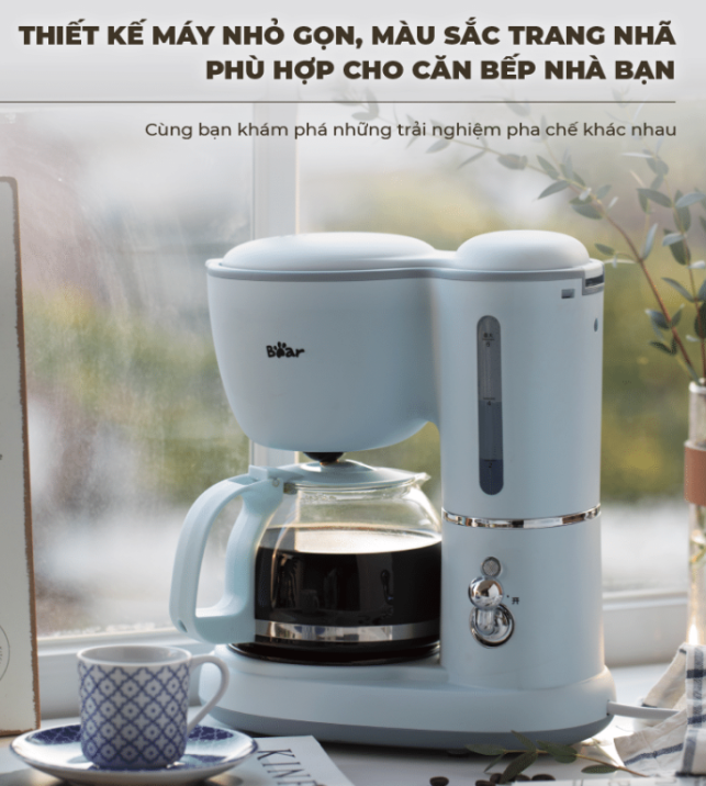 Máy pha cà phê mini Bear SB-CF06A