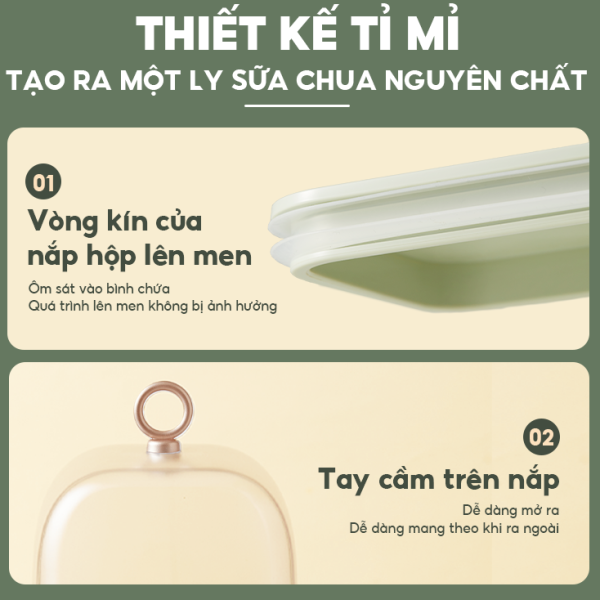 Máy làm sữa chua Bear 1L SB-SC12C