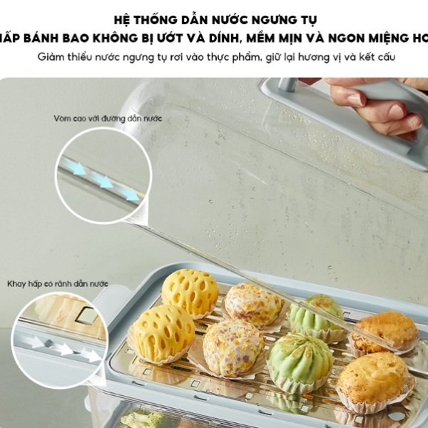 Nồi hấp Bear DZG-P20W7