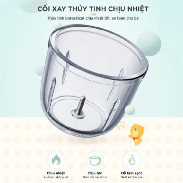 Máy xay ăn dặm Bear 0.6L GR-B06V1