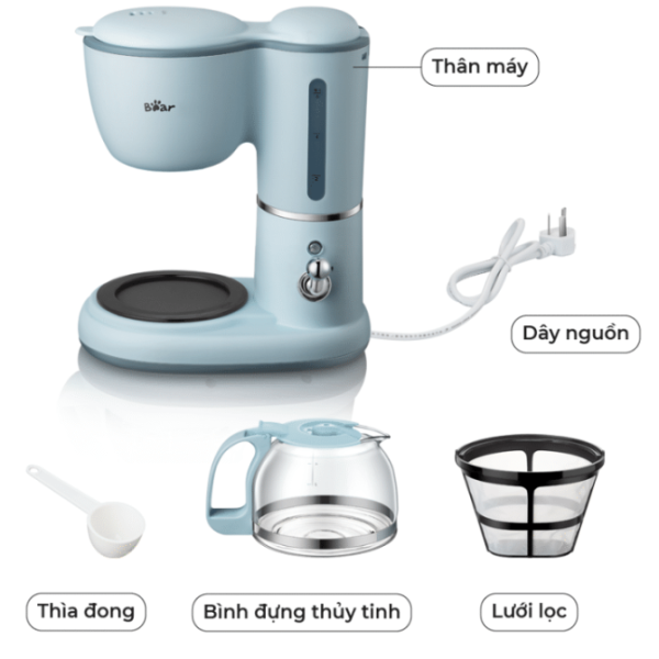 Máy pha cà phê mini Bear SB-CF06A