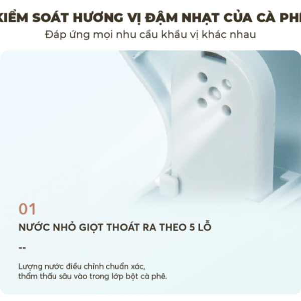 Máy pha cà phê mini Bear SB-CF06A